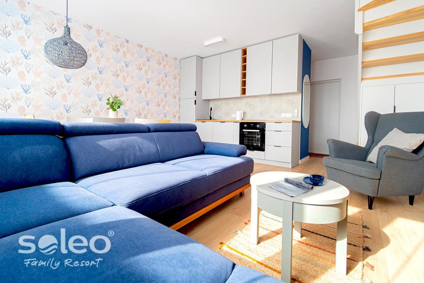 Soleo Family Resort - Domki 3 Min Od Morza - 3 Baseny, 4 Jacuzzi, Sauna, Animacje, Malpi Gaj, 3 Sale Zabaw, 4 Place Zabaw, 2 Restauracje Ревал Екстериор снимка